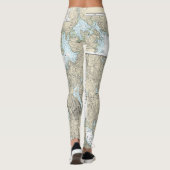 Leggings Carte marine Blue Hill Bay 13316 (Dos)