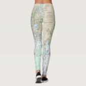 Leggings Carte marine Casco Bay 13290 (Dos)