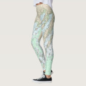 Leggings Carte marine Casco Bay 13290 (Gauche)