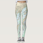 Leggings Carte marine Casco Bay 13290 (Devant)