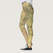 Leggings Carte MIDDLE EARTH™ (Gauche)