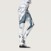 Leggings Carte Orca bleu (Droite)