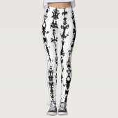 Leggings Carte-test de Rorschach (Devant)