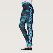 Leggings Carte Zodiac Leo Star (Gauche)