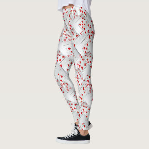 Leggings Cartes De Poker Lucky Sevens,