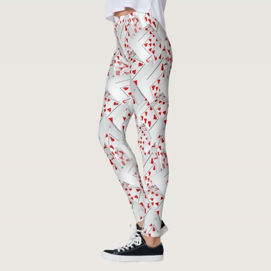 Leggings Cartes De Poker Lucky Sevens, (Gauche)