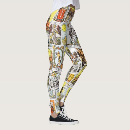 Leggings Cartes de Tarot Yoga Leging (Droite)
