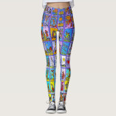 Leggings Cartes Tarot (Devant)