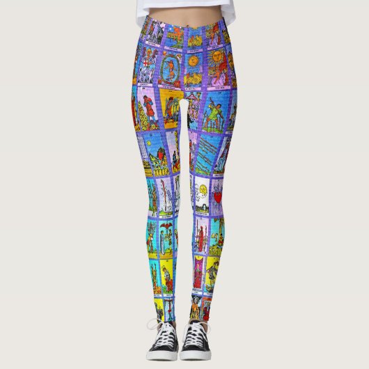 Leggings Cartes Tarot (Devant)