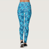 Leggings Carton bleu Starfish (Dos)