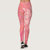 Leggings Carton Mandala Flower Pink (Dos)