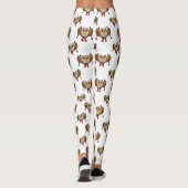 Leggings Cartoon de ski de Chouette (Dos)