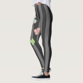 Leggings Cascade de fleurs de rêve (Gauche)