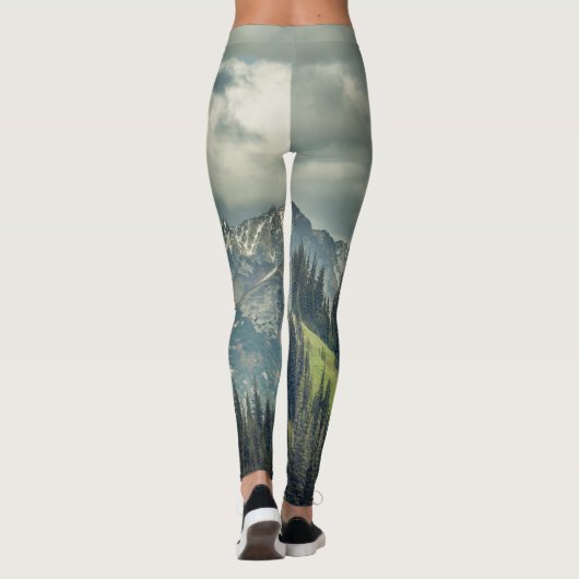 Leggings Cascade nord : Majestic Mountain Peak. (Dos)
