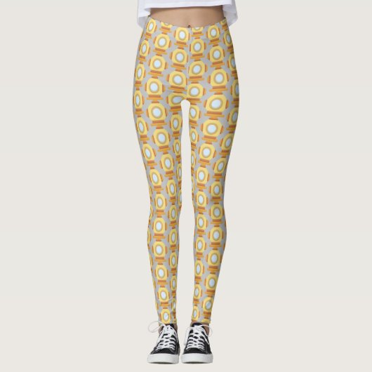 Leggings Casque de plongée (Devant)