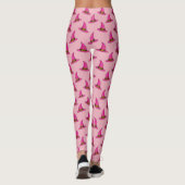 Leggings Casquette de sorcière rose (Dos)