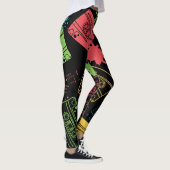Leggings Cassettes Cool style années 90 (Droite)