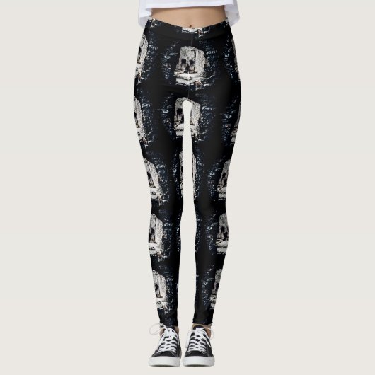 Leggings Castle Skull (Devant)