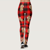 Leggings Castor mignon sur Flannel (Dos)