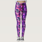 LEGGINGS CAT DANS LES LUNETTES SPATIALES YOGA PANTS (Devant)