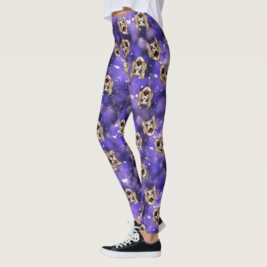 Leggings Cat de Galaxy (Gauche)