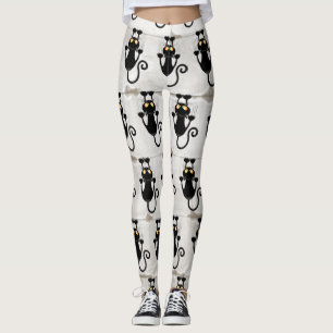 Leggings Cat Falling down fun dessin personnage