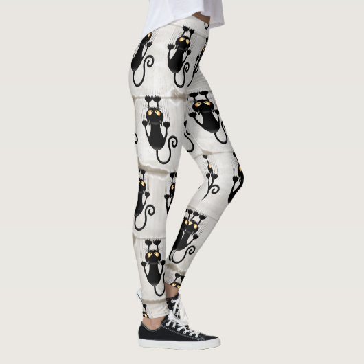 Leggings Cat Falling down fun dessin personnage (Droite)