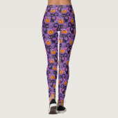 Leggings Cat noir JackOLantern Candy Halloween petite fille (Dos)