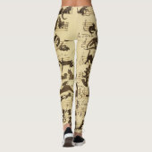 Leggings Cat Symphony, 1868 by Moritz de Schwind (Dos)