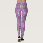 Leggings Catcher de rêve pourpre (Dos)