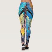Leggings Cathédrale mystique de Steampunk (Dos)