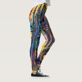 Leggings Cathédrale mystique de Steampunk (Droite)