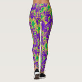 Leggings Cauchemar de mardi gras (Dos)