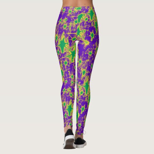 Leggings Cauchemar de mardi gras (Dos)