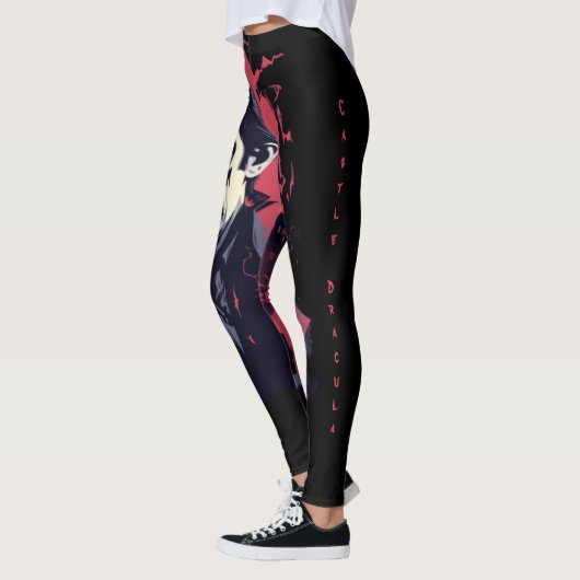 Leggings Cauchemar gothique (Gauche)
