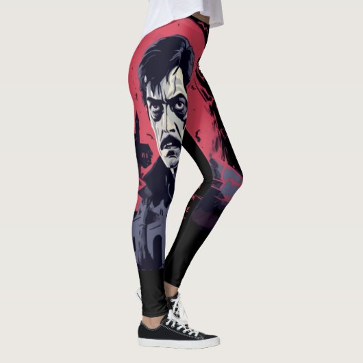 Leggings Cauchemar gothique (Droite)
