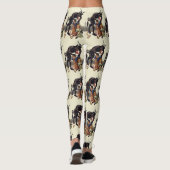 Leggings cauchemar noël krampus (Dos)