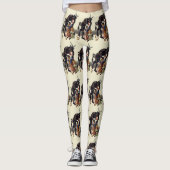 Leggings cauchemar noël krampus (Devant)
