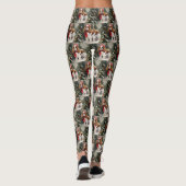 Leggings Cavalier King Charles Spaniel Chien Noël (Dos)