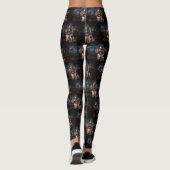 Leggings Cavalier King Charles Spaniel Halloween Épouvantab (Dos)