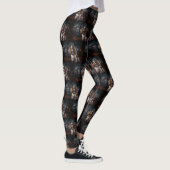 Leggings Cavalier King Charles Spaniel Halloween Épouvantab (Droite)