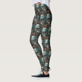 Leggings Cavalier King Charles Spaniel Halloween Épouvantab (Gauche)