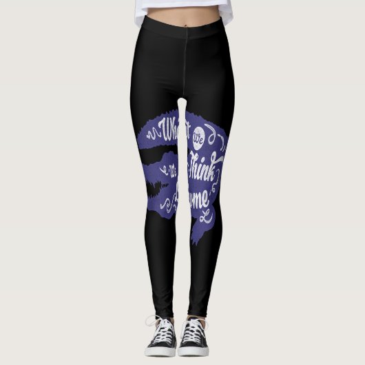 Leggings ce que nous pensons devenir (Devant)