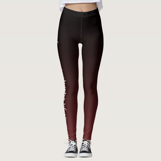 Leggings "Ceci a pu obtenir dur. Et c'est correct. (Devant)