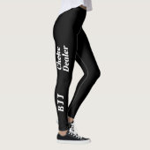 Leggings Ceinture noire Jiu Jitsu (Droite)