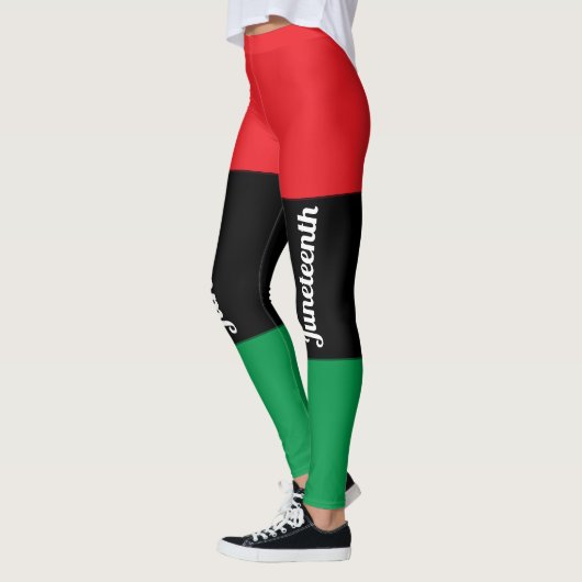 Leggings Celebrating Juneteenth #2 (Gauche)