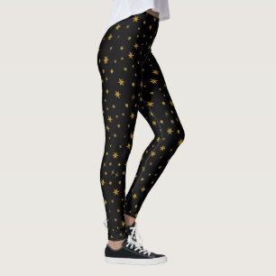 Leggings Célèbre Noël Gold Holiday Nouvel An