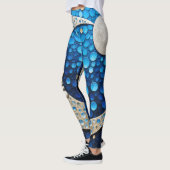 Leggings Celeste : Femme dans la lune (Gauche)