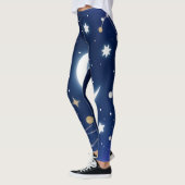 Leggings Céleste Starry Night Sky Moon & Co (Gauche)