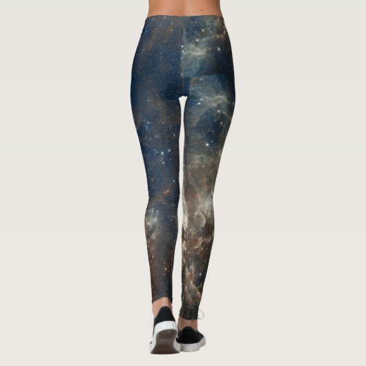 Leggings célestes de Nebula indigo (Dos)